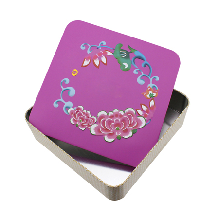 square metal storage boxes